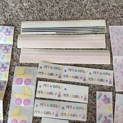 VINTAGE Mrs. Grossman’s Creative Memories, Stickopotamus Its A Girl Sticker lot