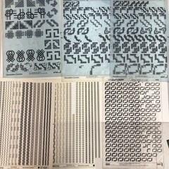 Letraset & Formatt Fancy Borders, Corners, Flourishes & Line Rule Sheets Lot 50+