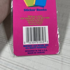 Vintage Lisa Frank Sticker Strip Painter Panda 90s New Sealed