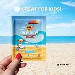 UV Buddy 28-Pack Bear UV Stickers for Sunscreen – Sunscreen Stickers Reapply …