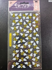 Sticko Classic stickers BEES Garden Spring Pollinator theme FAST FREE ship