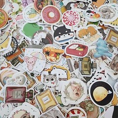 200PCS Cute Kawaii Stickers – Assorted – Grab Bag – Scrapbooking – Planner