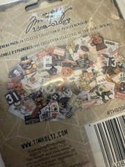 Tim Holtz Idea-ology Halloween Gothic Ephemera Pack 124 pcs + Apothecary Bottles