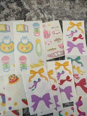 Vtg Mrs. Grossman’s CM Birthday Party Celebration Stickers Lot