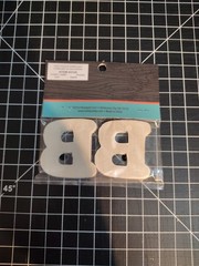 Hobby Lobby Woodpile 1.75” Wood Letters (4 Pieces Of Letter B) Still Sealed New
