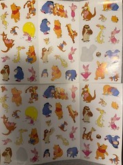 Vintage Winnie the Pooh – Sticker Lot