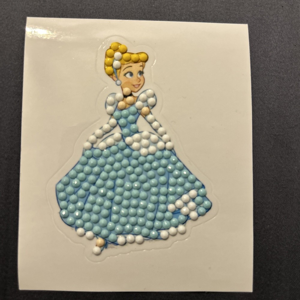 New! Cinderella STICKER Princess Diamond Art Decor Scrapbooking Disney