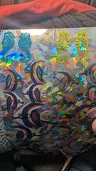 Vintage Stickers Early Sandylion ?? Prism Cats Fish Seahorse Large Sheet