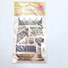 Lot Scrap Booking Material/Stickers Stationary Floral/Victorian/Classic