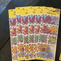 Vintage Assorted Stickers Lot Gibson American Greetings 31 New Packs – Sealed