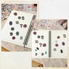 1034 Pcs Magazine Letter Stickers Alphabet Stickers for Scrapbooking