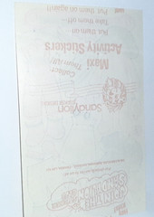 RARE 1984 Sandylion Maxi Activity Sheet Stickers DRESS A RAG DOLL