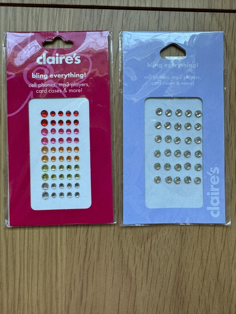 Brand New Bling Stickers from Claire’s
