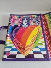 Lisa Frank Lot – Pencil Case, Puzzle, Stickers, Portfolio For Notebook