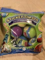 Disney/Pixar CARS TOY STORY MONSTERS NEMO 8 Easter Sticker Filled Eggs New (2)