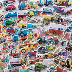 3D Puffy Stickers for Kids Toddlers, Bulk Stickers Sheet for Scrapbooking Reward