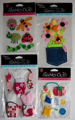 Stand-Out Sticker Lot, 4 Packages!