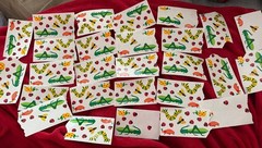 Mrs. Grossman’s Stickers Insects Grasshopper Bugs Big Lot Lady Bugs Caterpillar