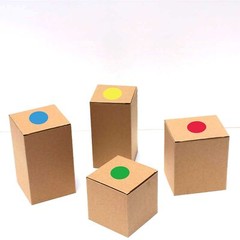4 Rolls 4000PCS 3/4″ Round Circle Color-Code Dot Stickers,4 Color Style Color…