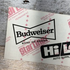 KIKK 96 FM Sticker Conway Twitty, Davis Daniel & Asleep at the Wheel Budweiser