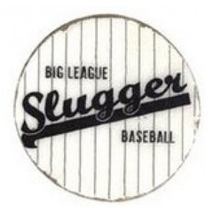 LOT OF 4 LI’L DAVIS DESIGNS BASEBALL CHIP ART COASTERS Chipboard Rounds 2 1/4″