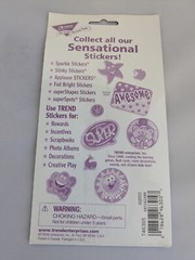 Vintage Trend Enterprises Sparkle Super Spots Stickers Silly Smiles New Sealed