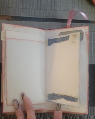 Handmade hard cover travel spring Junk Journal Matching & Ephemera