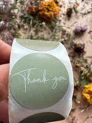 500pcs Thank You Stickers 1Inch Gift Sealing Label Party Scrapbooking Decor Tag