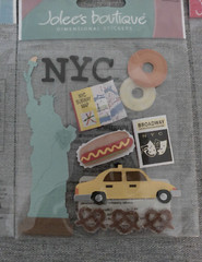 NEW Lot of 3 Jolee’s Boutique New York City NYC Empire State Scrapbook Stickers
