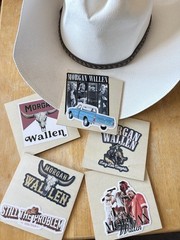 Morgan Wallen Sticker Pack 7pc Country Music