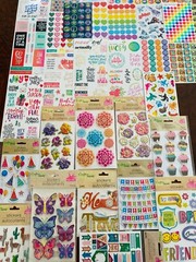 Project DIY Stickers Kit Set Happy Planner Sandylion Crafters Corner 379+ Pcs.