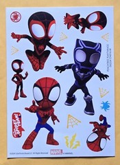 Marvel Spidey Sticker Single Sheet