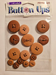 Large Lot of «Button Ups» Photo safe Adhesive Buttons by Stickopotamus 11 pkgs