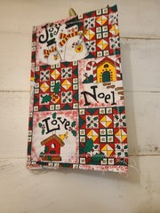 100-Page Handmade Christmas Junk Journal Vintage Charm Ready for Your Creativity