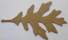 {10} ASSORTED FALL LEAVES – Autumn Leaf Foilage – Bare Chipboard Die Cut