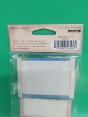 Rebecca Sower Nostalgiques Stitched Label Baby Scrapbook Sewing Sticker EK Rare