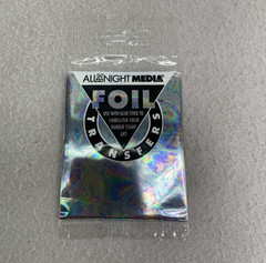 All Night Media Foil Transfer Sheets Lot 36 2.5×18″ Red Blue Silver NEW
