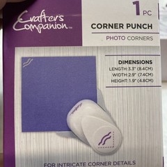 Crafters Companion – Corner Punches Lot Of 7