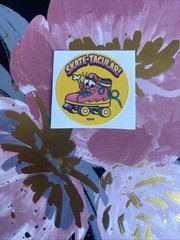 WW Small Scratch N Sniff Sticker Mod Skatetacular Grape Gum Scented