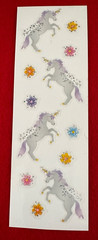 Ltd Edition Mrs Grossman FANTASY Stickers ~UNICORNS~Rainbows~CASTLE~Fairies~New