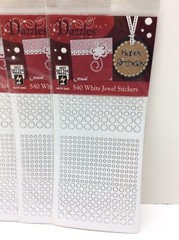 5 – Hot Off The Press Dazzles 540 White Jewel Stickers