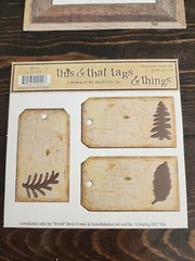 Lot Birch Tree Woods – 3D Die Cut Laser Cut New – Title Scrapbooking Retired #23