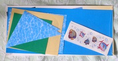 Creative Memories Tropical Combination Pack Stickers Die Cuts Pre-cut Paper