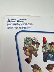 Disney Pixar Toy Story A5 Colourful Creations Paper Pad 8 Designs 32 Sheets