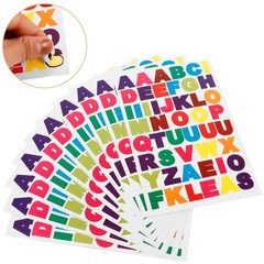 10 Sheet Colorful Letter Stickers Alphabet Stickers Small Letter Stickers