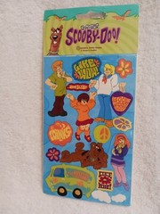 Vintage LOT of 3 Packs Sandylion SCOOBY DOO STICKERS Sealed NOS 1999 2000