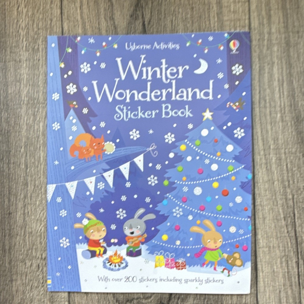 Usborne Winter Wonderland Sticker Book, Over 200 Stickers, Multicolor