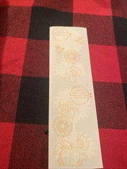 SUNFLOWER Stickers Mrs. Grossman’s•Floral•Yellow•Gardening •Seeds•Outdoor•