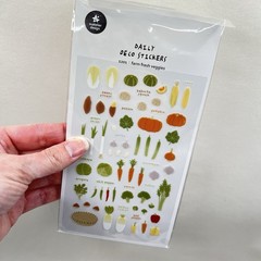 Suatelier Farm Fresh Veggies Stickers Junk Journal Collage Scrapbooking