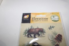 American Traditional Designs Elevations Dimensional Stickers Woodland Earthtones